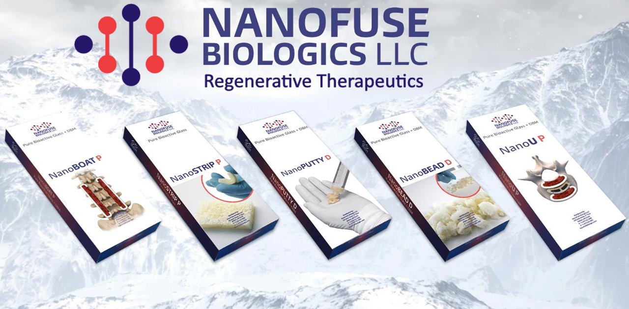 NanoFUSE Biologics bone fusion product line